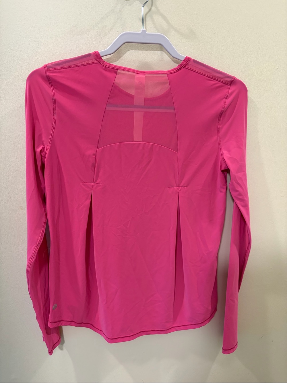 lululemon athletica Bright Pink Long-Sleeve Crew Top - Picture 3 of 4